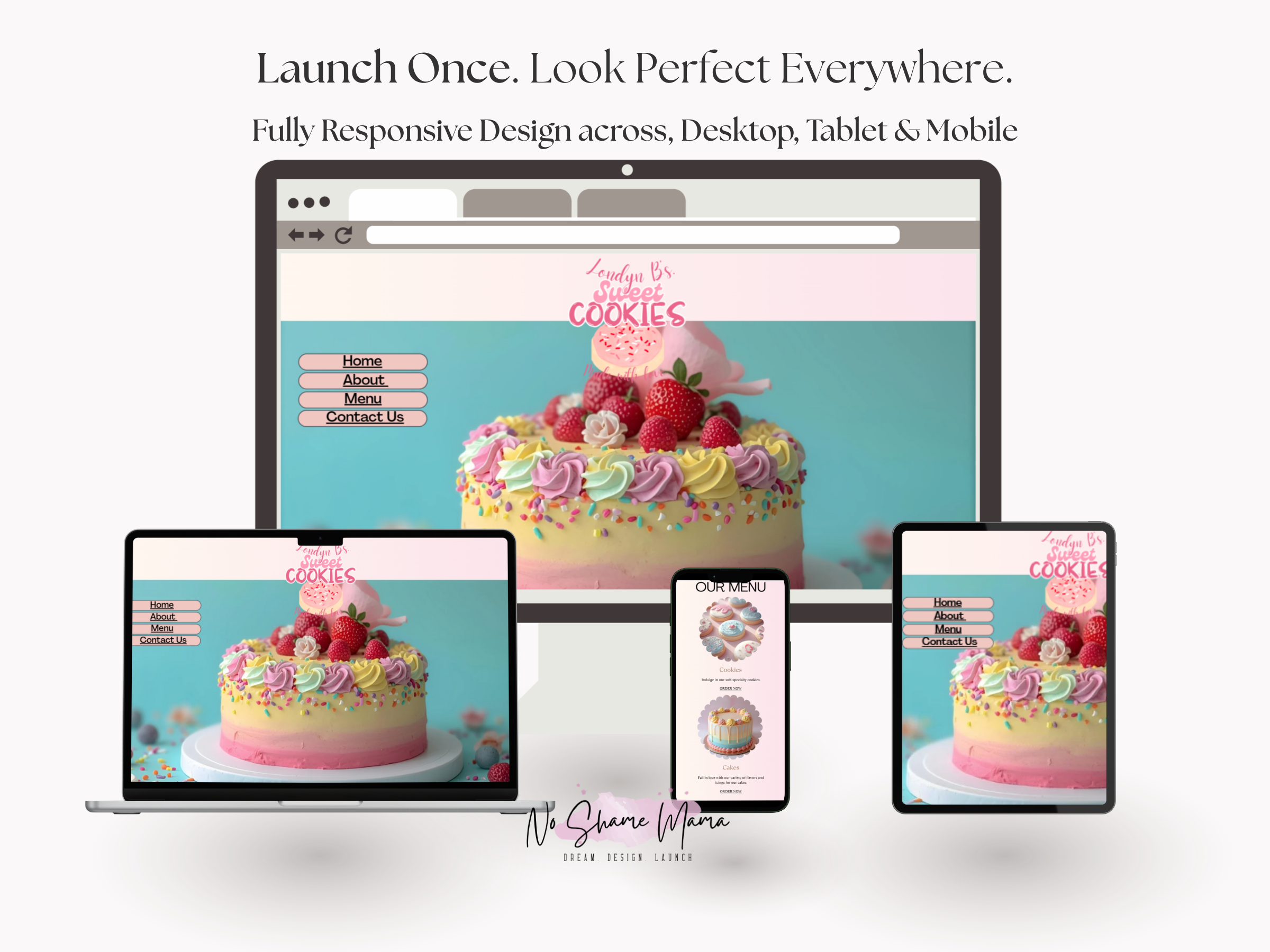 Londyn B's Cookies- Canva Store Template